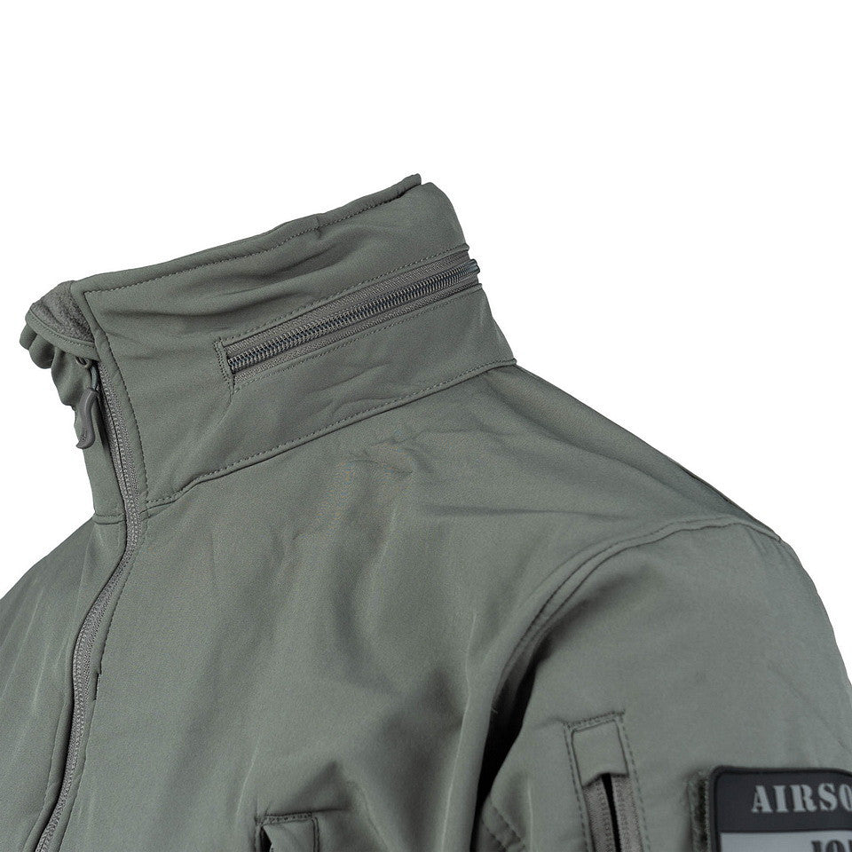 Geacă Tactică Softshell Model 129840 Wolf Grey - Performanță și Protecție Elită