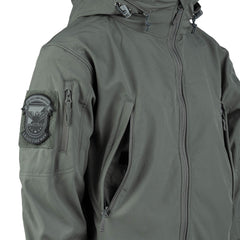 Geacă Tactică Softshell Model 129840 Wolf Grey - Performanță și Protecție Elită