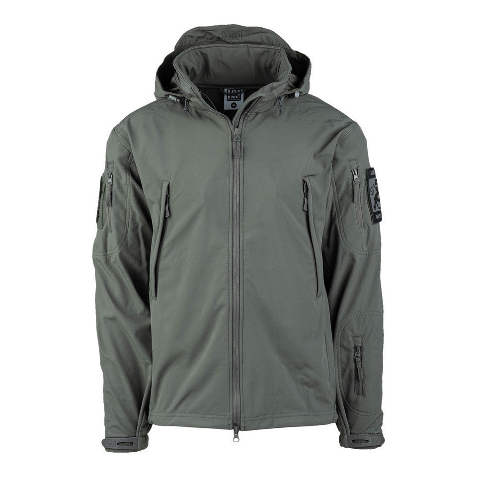 Geacă Tactică Softshell Model 129840 Wolf Grey - Performanță și Protecție Elită