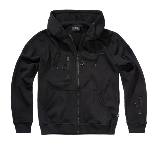 Geaca Tactical Sweat Negru Brandit - Performanta Versatila