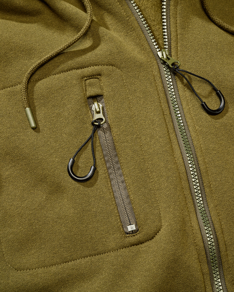 Geaca Tactical Sweat Olive Brandit - Caldura si Mobilitate