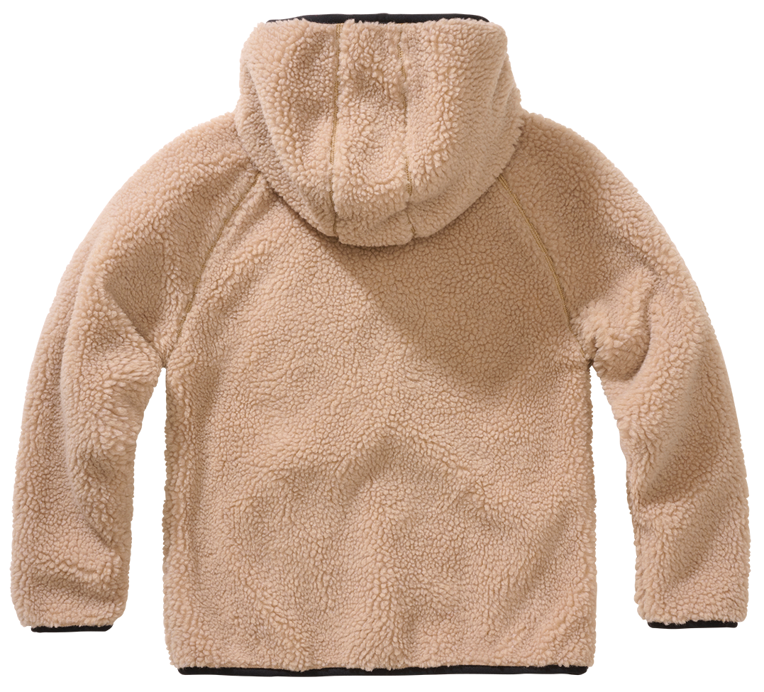 Geaca Teddyfleece Hooded Camel Copii Brandit - Caldura Optima si Stil