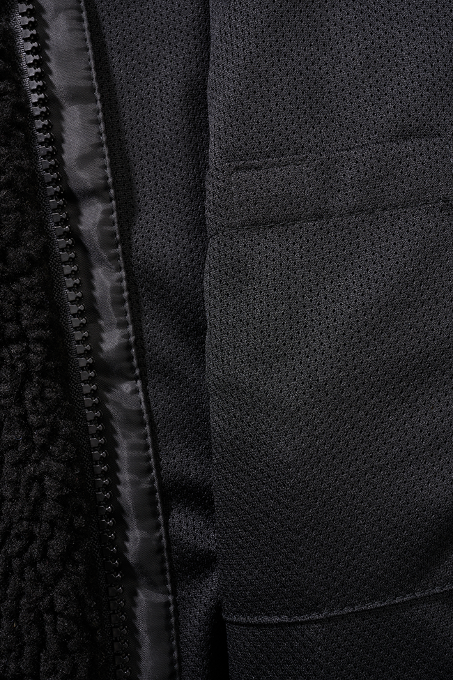 Geaca Teddyfleece Hooded Negru Copii Brandit - Caldura si Stil