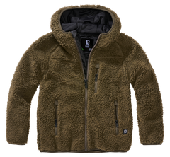 Geaca Teddyfleece Hooded Olive Copii Brandit - Caldura si Aventura
