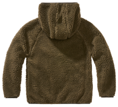 Geaca Teddyfleece Hooded Olive Copii Brandit - Caldura si Aventura