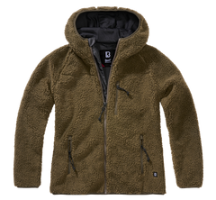 Geaca Teddyfleece Hooded Olive Dama Brandit - Confort Desavarsit