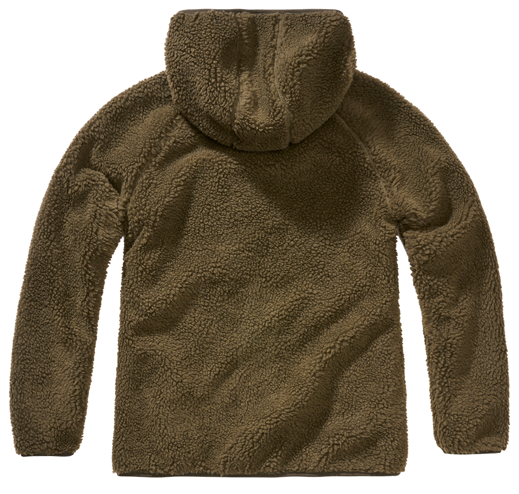 Geaca Teddyfleece Hooded Olive Dama Brandit - Confort Desavarsit