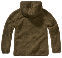 Geaca Teddyfleece Hooded Olive Dama Brandit - Confort Desavarsit