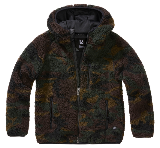 Geaca Teddyfleece Hooded Woodland Copii Brandit - Caldura si Aventura