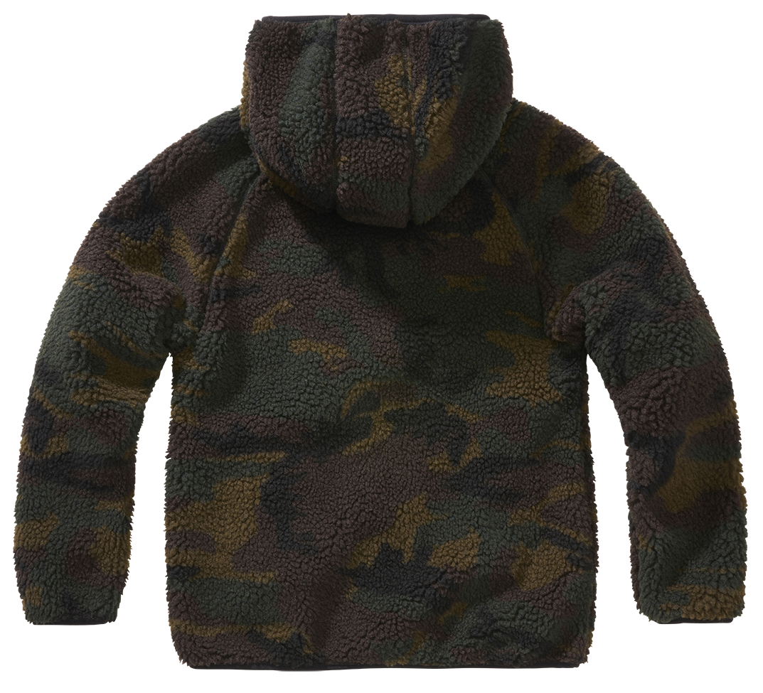 Geaca Teddyfleece Hooded Woodland Copii Brandit - Caldura si Aventura