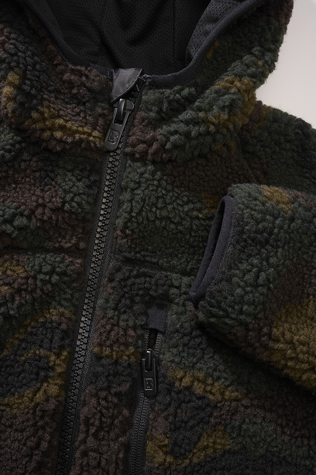 Geaca Teddyfleece Hooded Woodland Copii Brandit - Caldura si Aventura