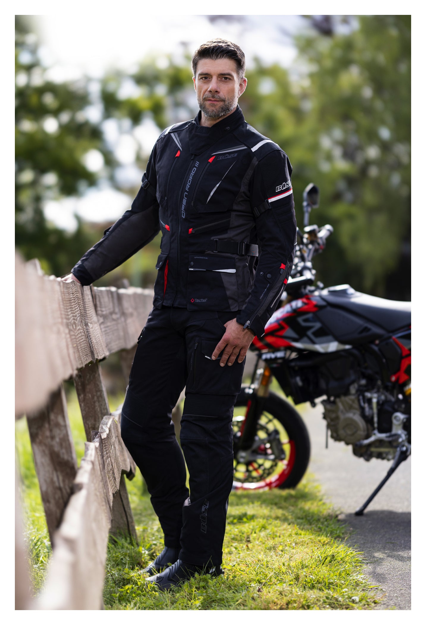 Geacă Textilă Moto Büse Open Road III - Confort și Protecție AA