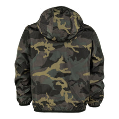 Geacă Vânt Copii Kinder Camo Woodland - Protecție Esențială în Aventuri