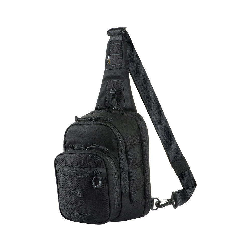 Geantă Cross Bag Elite Hex M-Tac - Neagră, Tactică, EDC, Armă Ascunsă