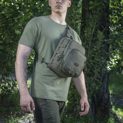 Geantă Cross Bag Elite Hex M-Tac - Ranger Green, Practică și Tactică