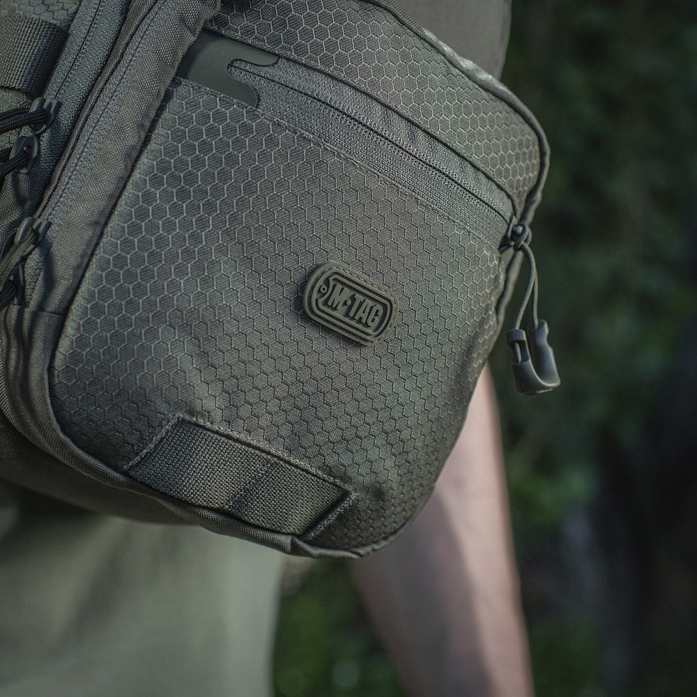 Geantă Cross Bag Elite Hex M-Tac - Ranger Green, Practică și Tactică