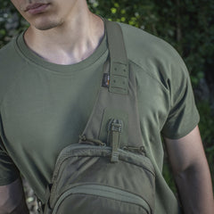 Geantă Cross Bag Elite Hex M-Tac - Ranger Green, Practică și Tactică