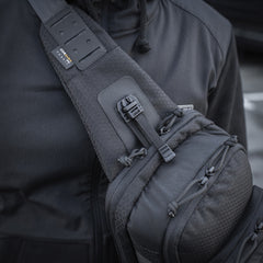 Geantă Cross Slim Elite Hex M-Tac - Black Tactică și Urbană