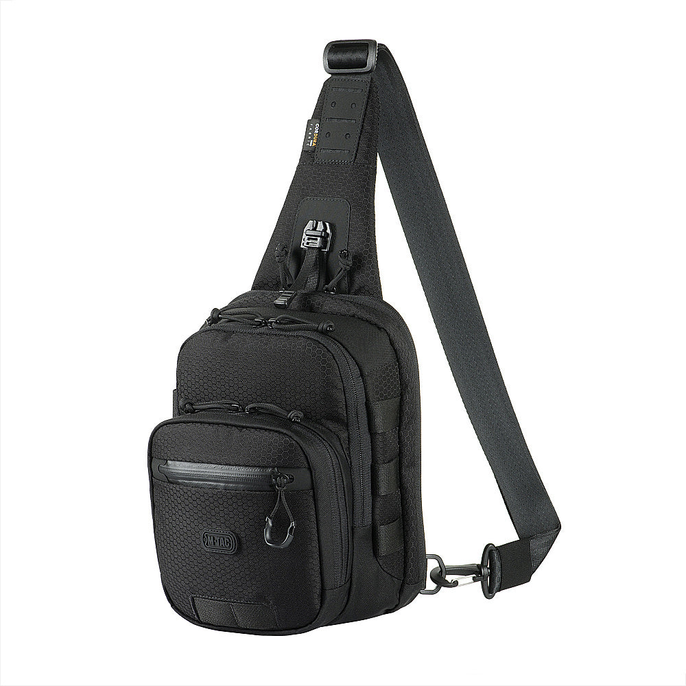 Geantă Cross Slim Elite Hex M-Tac - Black Tactică și Urbană