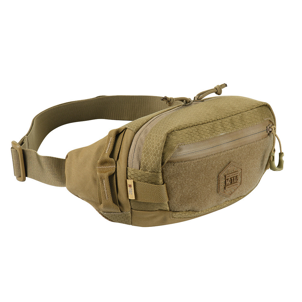 Geantă de Șold M-Tac Elite Hex Coyote – Compactă și Tactică