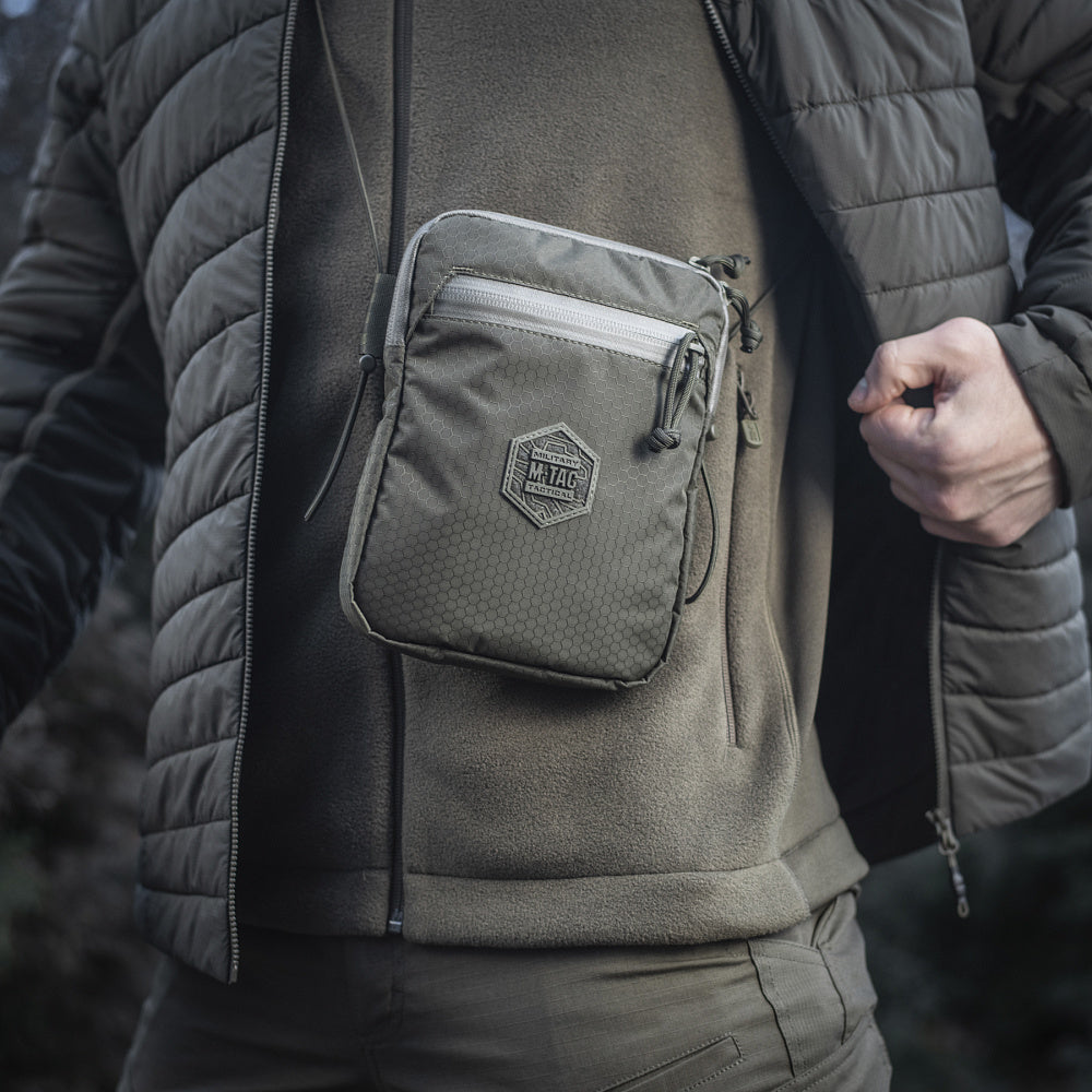 Geantă de Umăr M-Tac Pocket Bag Elite HEX - Ranger Green