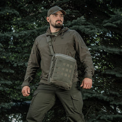 Geantă de Umăr M-Tac Tablet Laser Cut Hex - Ranger Green