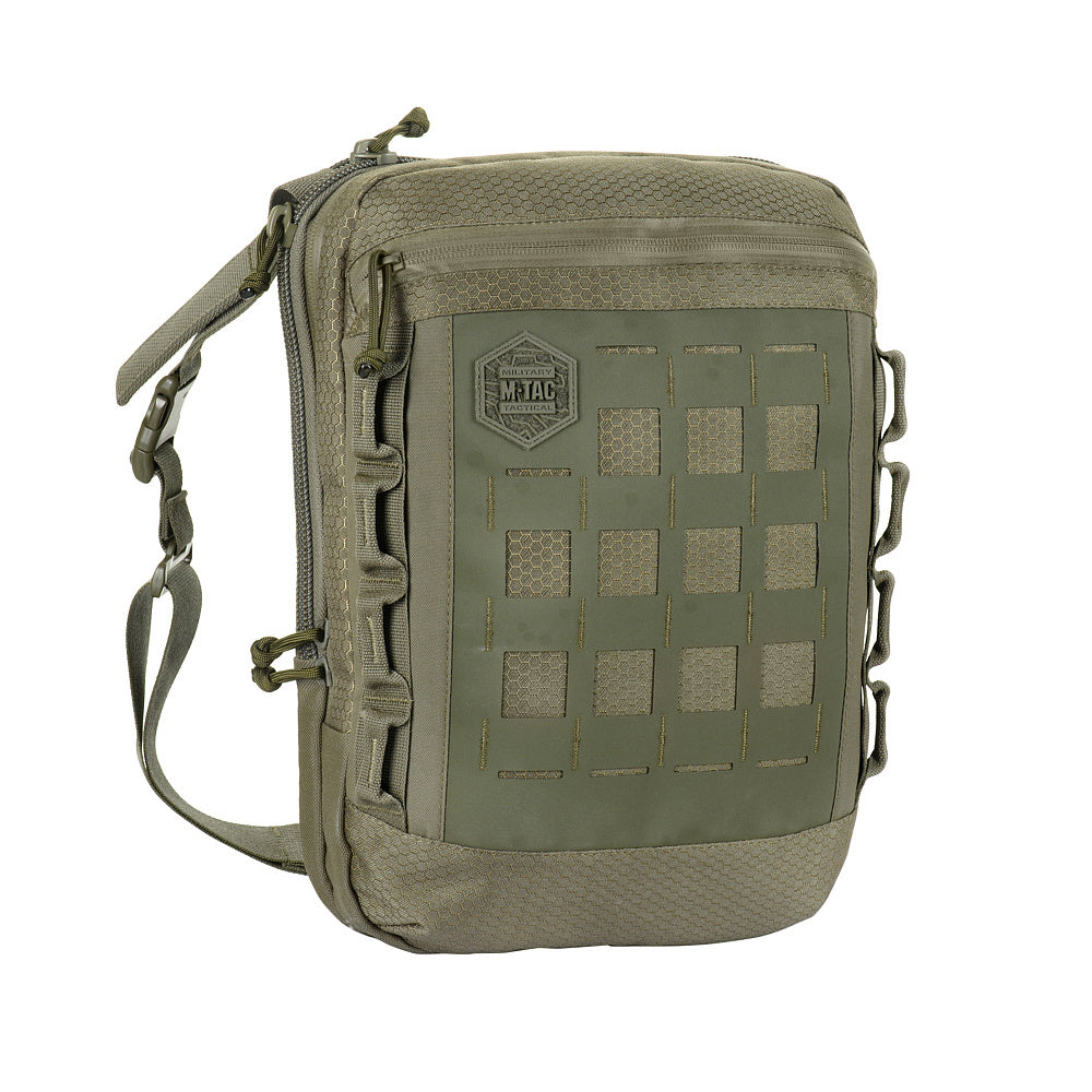 Geantă de Umăr M-Tac Tablet Laser Cut Hex - Ranger Green