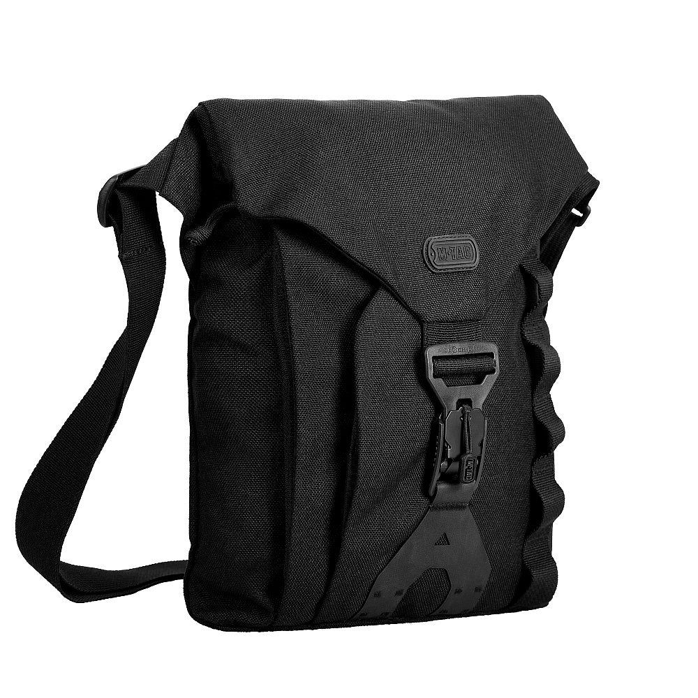 Geantă de Umăr Magnet Bag Elite M-Tac - Neagră, Închidere Magnetică Rapidă