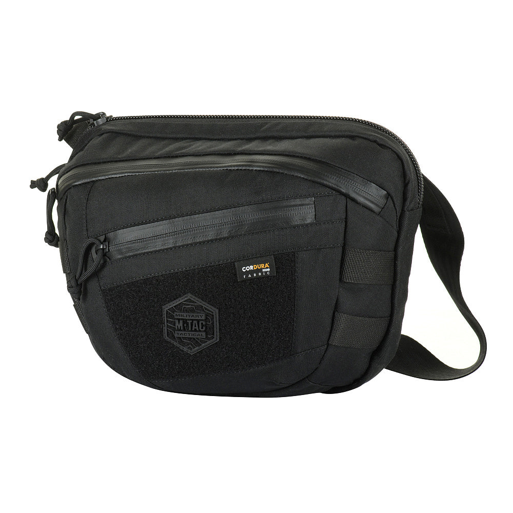 Geantă de Umăr Sphaera Hardsling M-Tac - Neagră cu Velcro