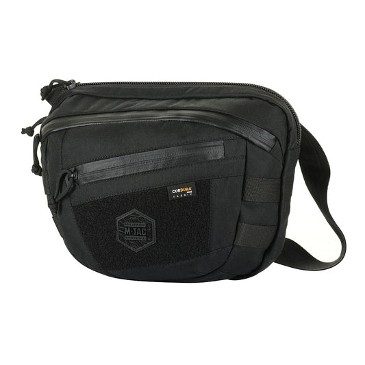 Geantă de Umăr Sphaera Hardsling M-Tac - Neagră cu Velcro