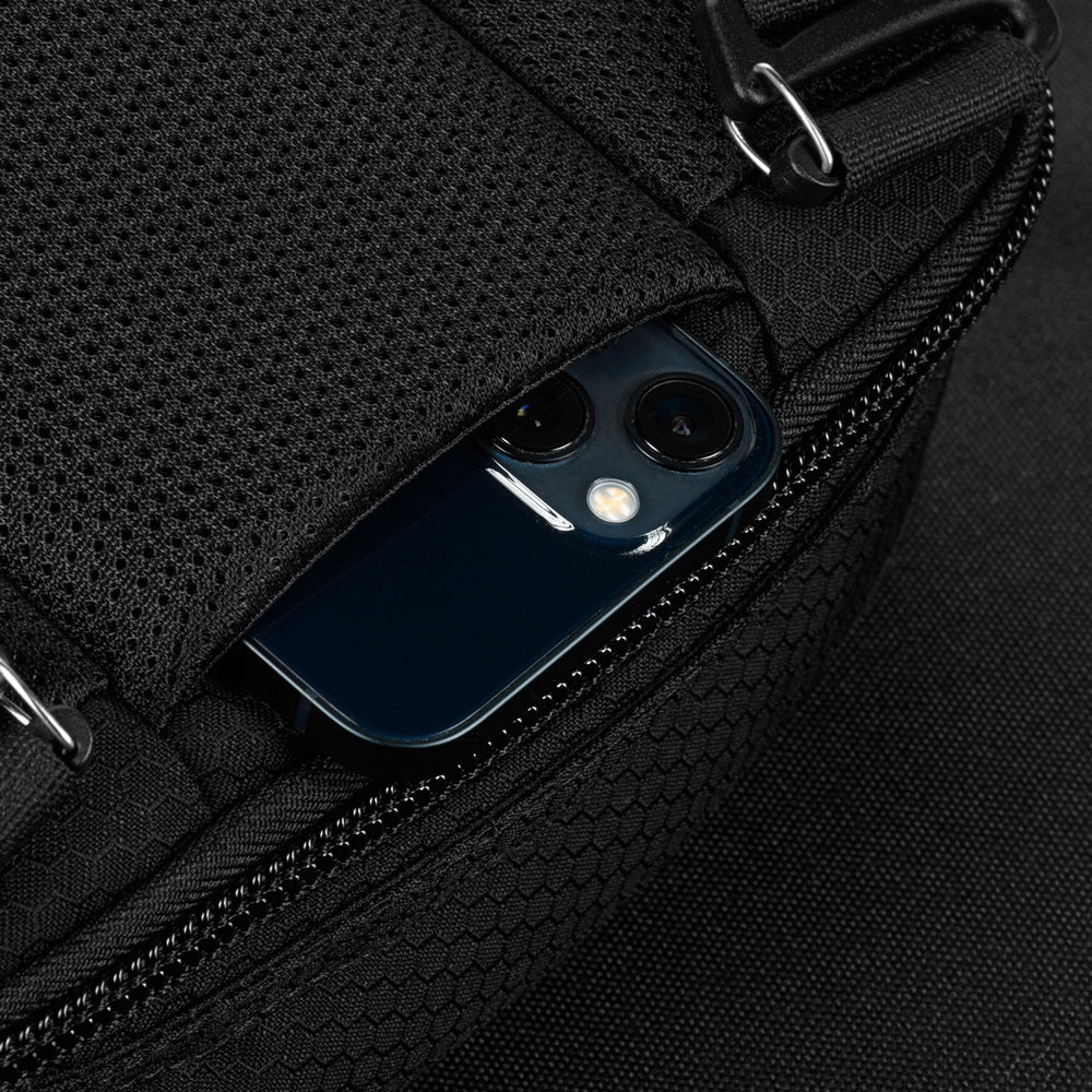 Geantă EDC Bag Elite HEX M-Tac - Negru, Sistem Quick Release