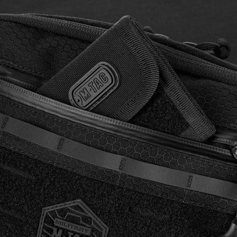 Geantă EDC Bag Elite HEX M-Tac - Negru, Sistem Quick Release