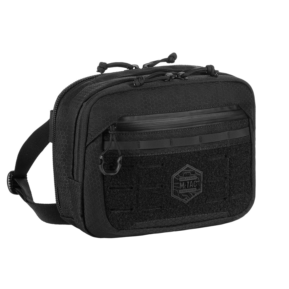 Geantă EDC Bag Elite HEX M-Tac - Negru, Sistem Quick Release