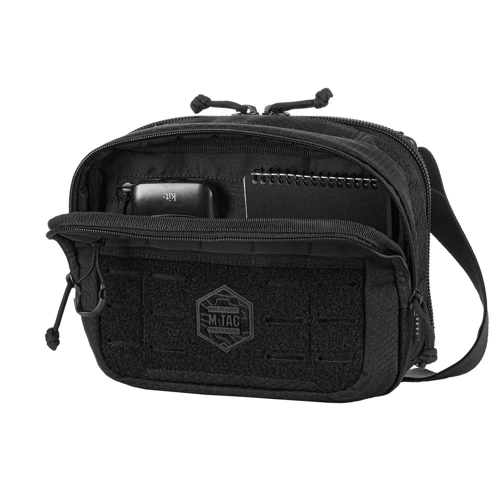Geantă EDC Bag Elite HEX M-Tac - Negru, Sistem Quick Release