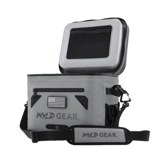 Geantă Frigorifică Moale Wyld Gear 7,89 Litri Grey/Black Herbertz - Izolație Performantă, Compactă.