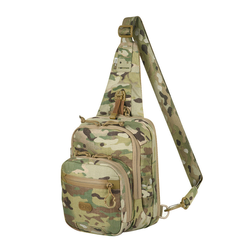 Geantă M-Tac Cross Bag Slim Elite Multicam - Compactă și Versatilă