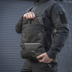 Geantă M-Tac Konvert Bag Elite - Multicam Black/Neagră