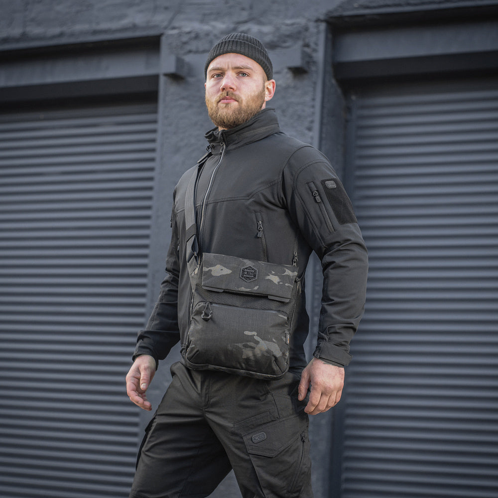 Geantă M-Tac Konvert Bag Elite - Multicam Black/Neagră