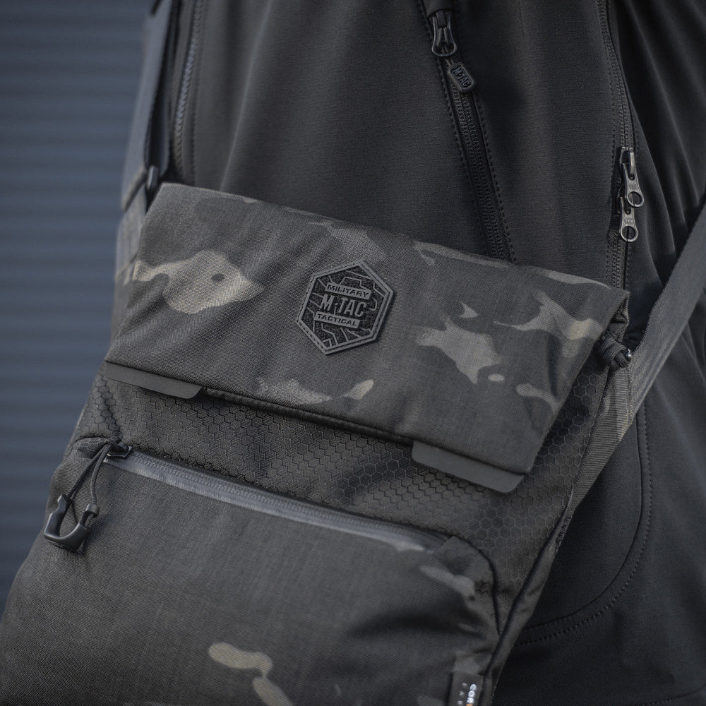 Geantă M-Tac Konvert Bag Elite - Multicam Black/Neagră