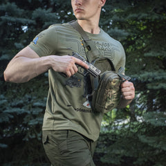 Geantă Pistol M-Tac Sling Elite Hex - Multicam/Ranger Green