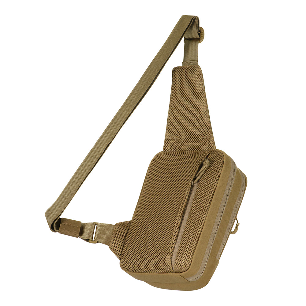 Geantă Pistol Sling Elite Hex M-Tac - Coyote, Velcro și EDC
