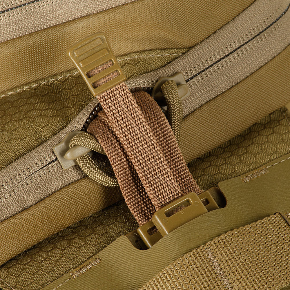 Geantă Pistol Sling Elite Hex M-Tac - Coyote, Velcro și EDC