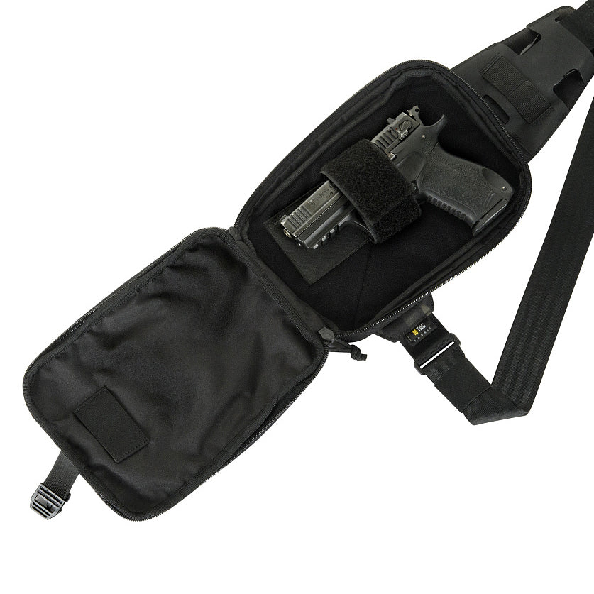 Geantă Pistol Sling Elite Hex M-Tac - Multicam Black/Black