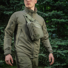 Geantă Pistol Tip Sling M-Tac Elite Hex - Ranger Green