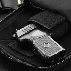 Geantă Sling Elite Gen.IV M-Tac cu Holster Velcro - Neagră