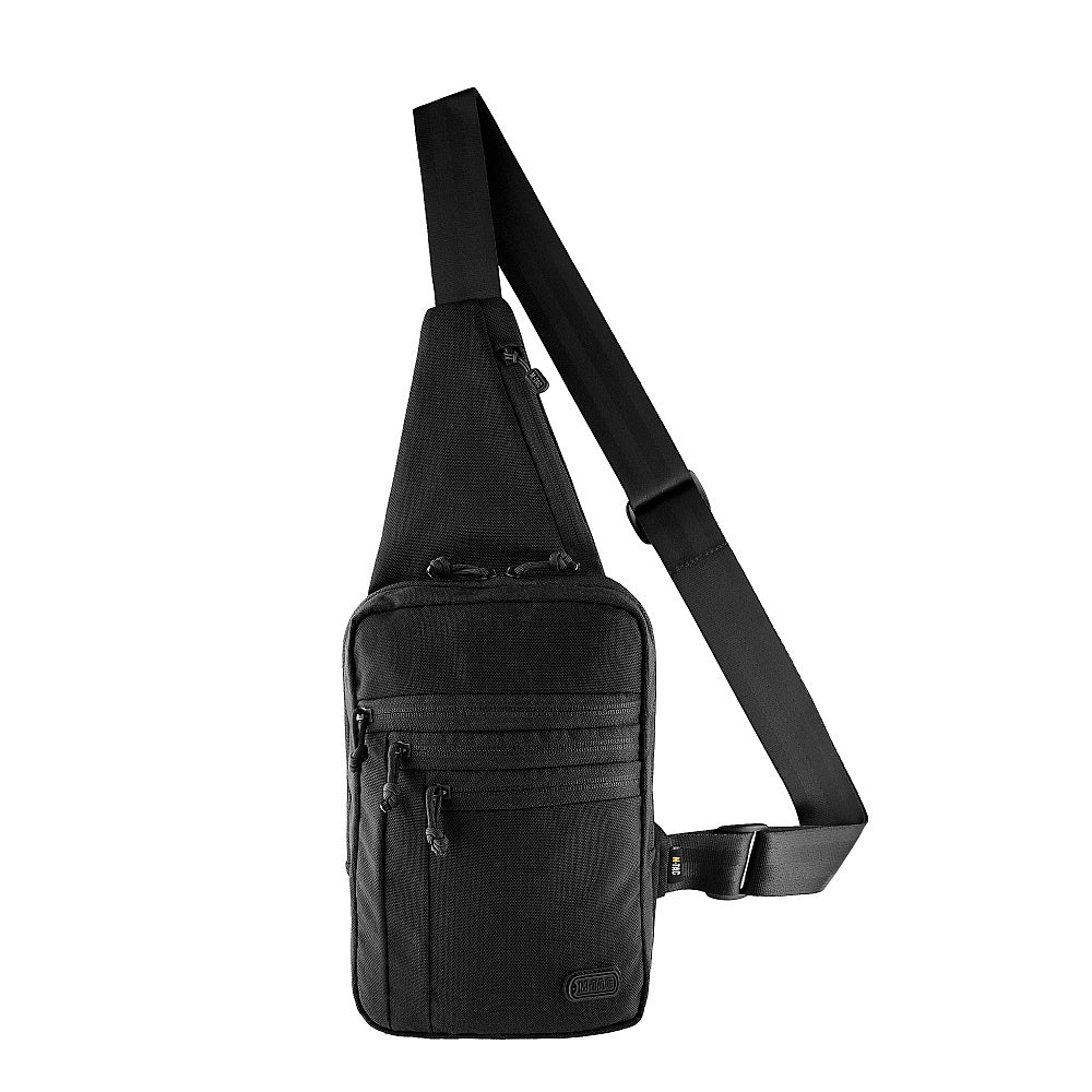 Geantă Sling M-Tac Elite Gen.IV - Purtare Tactica Discretă, Neagră
