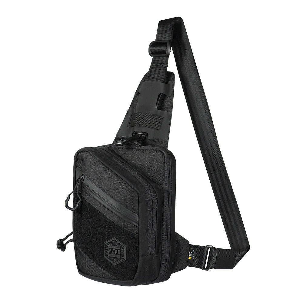 Geantă Sling Pistol Elite Hex M-Tac - Black cu Velcro
