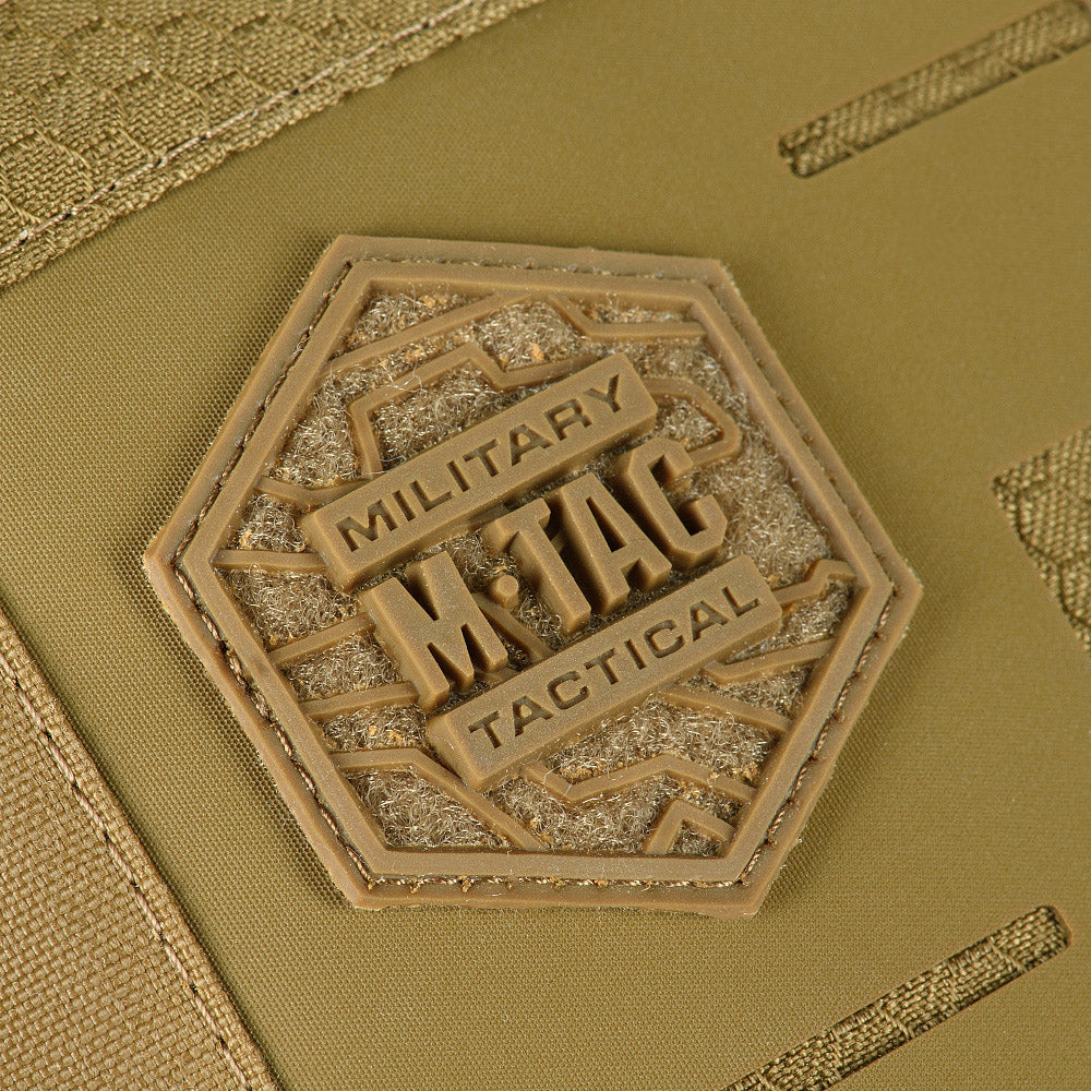 Geantă Tabletă M-Tac Laser Cut Hex Coyote - EDC & Port Armă Ascunsă