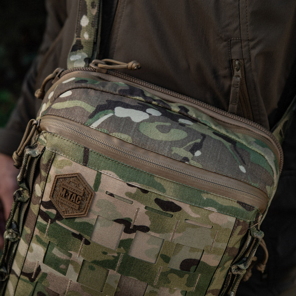 Geantă Tabletă M-Tac Laser Cut Hex Multicam - Acces Rapid & EDC