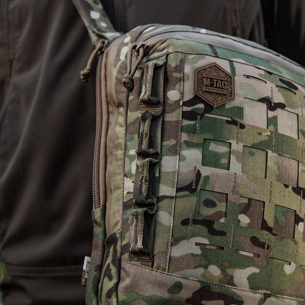 Geantă Tabletă M-Tac Laser Cut Hex Multicam - Acces Rapid & EDC
